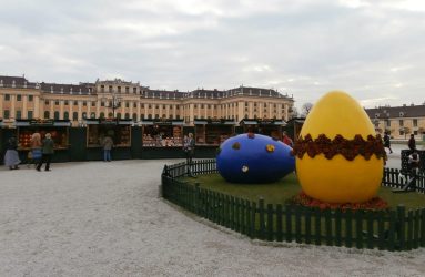 Viden Zámek Schönbrunn v období Velikonoc
